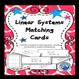 linear systems matching cards