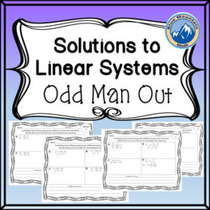 linear systems activity to use for warm up